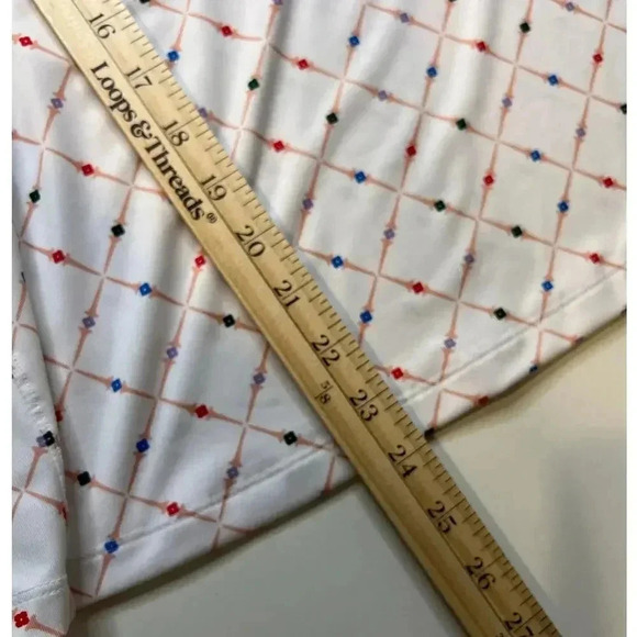 NWT Lady Hagen Women's White Geo UV Long Sleeve 1/4 Zip - Picture 8 of 8